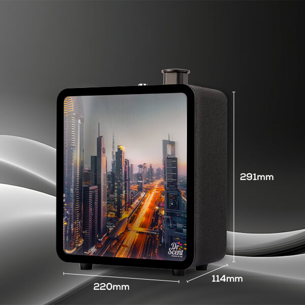 Aroma PED Diffuser size and dimensions