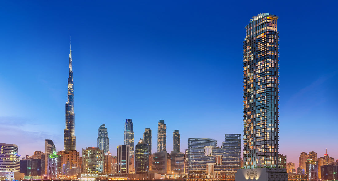 Dubai skyline, inspiration for SLS Dubai hotel scent