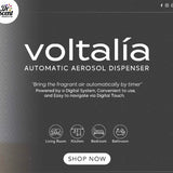 Voltalia - Aerosol LCD Dispenser - AIR FRESHENER