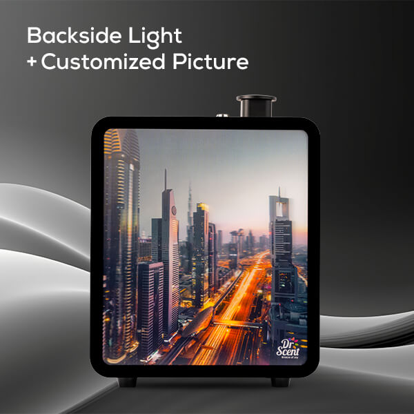 PED Custom Screen diffuser with backside light