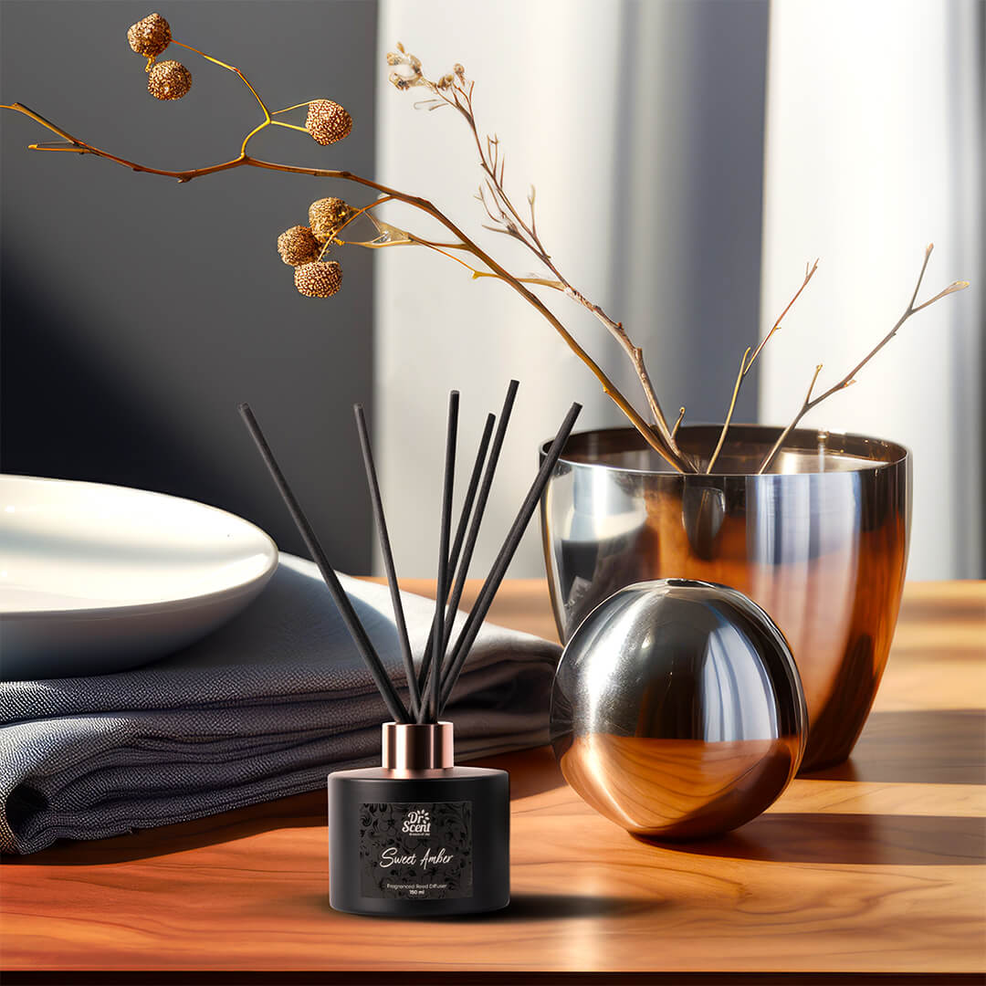 SWEET GOLD AMBER -REED DIFFUSER